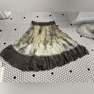 Metro wear tie dye skirt size small
